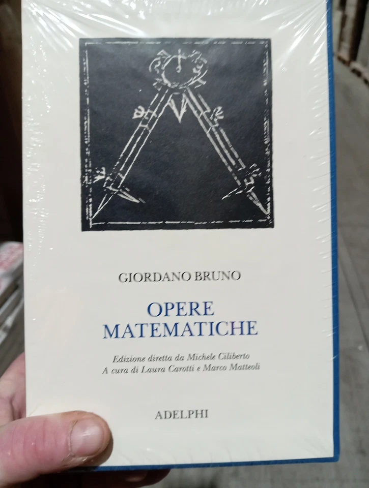 OPERE MATEMATICHE  - BRUNO GIORDANO, CILIBERTO M. (Curatore) - Adelphi - Immagine 1 di 1