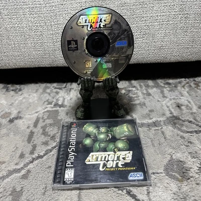 Armored Core: Project Phantasma PlayStation 1 PS1 Complete W/ Card | Tested - Image 1 of 4