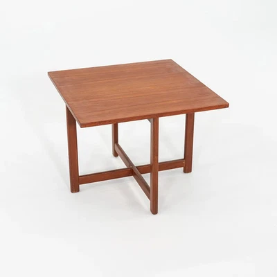 1960s Durup Polstermobelfabrik Danish Teak Square End or Side Table 24.5 inches - Image 1 of 4