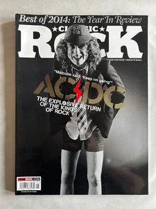 Classic Rock Magazine January 2015 AC/DC Best of 2014 Angus Young - Picture 1 of 2