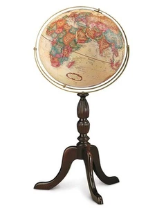 Replogle 22818 16" Cambridge Globe, Antique Walnut - Picture 1 of 1