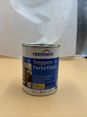 Remmers Treppen- & Parkettlack Lack 0,75 l seidenmatt farblos - Bild 1 von 4