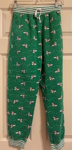 Hanna Andersson Green Rollerskate Green EUC Pants 150 14-16 - Picture 1 of 3