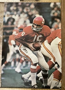 Vintage 1968 Len Dawson Kansas City Chiefs Sports Illustrated Poster 36 X 24 - Picture 1 of 24