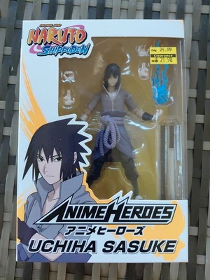Figura de acción Bandai Naruto Shippuden - Sasuke Uchiha (Chidori) Anime Heroes Foto 1 de 4