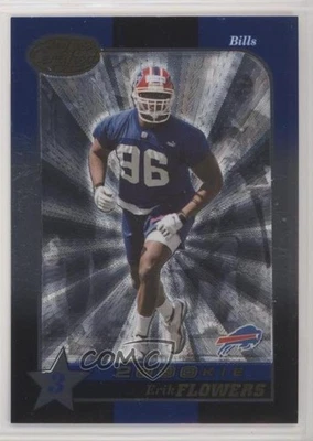 2000 Leaf Certified 2000 Rookie /2000 Erik Flowers #152 Rookie RC - Image 1 of 2
