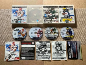 NCAA Football 11 + NCAA 12 + NCAA 13 + NCAA Football 14 (PS3) *TESTED - Picture 1 of 9
