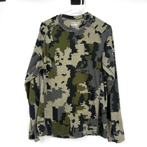 Kuiu Hunting Lightweight Long Sleeve Shirt Camo Base Layer Peloton 118 Size L - Picture 1 of 6