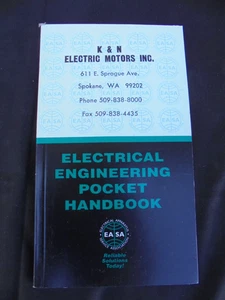 Electrical Engineering Pocket Handbook EASA 1997-2000 K&N Electric Spokane WA - Picture 1 of 4