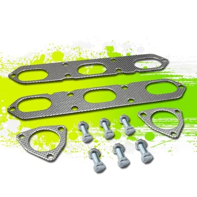 JUEGO DE JUNTAS DE CABEZAL DE ESCAPE NO TURBO PARA 97-08 BOXSTER/911/CAYMAN 03 04 05 06 07 Foto 1 de 4