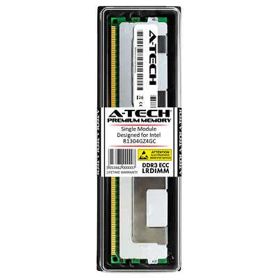 32GB 4Rx4 PC3L-12800L LRDIMM Intel R1304GZ4GC R1304GL4DS9 R1208GZ4GS9 Memory RAM - Image 1 of 2