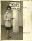 1968 Press Photo Mrs. Barbara Ingram in Sable Coat by George Halley - noo33123