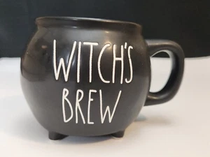 Rae Dunn “WITCHES BREW” Black Mug Cauldron Halloween - Picture 1 of 5