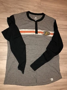 anaheim ducks Fanatics Langarmshirt Herren Gr. Large " - Bild 1 von 5