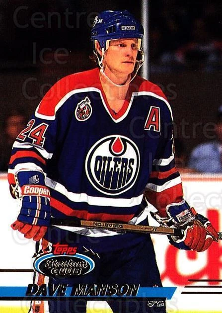 1993-94 Stadium Club OPC #183 Dave Manson - Image 1 of 1
