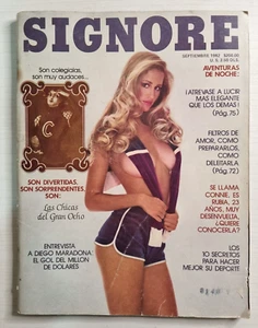 Playboy Signore - September 1982 - Mexican Magazine - Picture 1 of 2