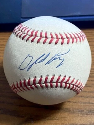 GAYLORD PERRY 8 SIGNED AUTOGRAPHED OAL BASEBALL! Giants, Yankees!  HOF! - Image 1 of 2