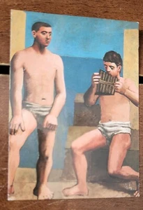 Tarjeta coleccionable Flautas Of Pan Pablo Picasso Pipass of Pan - Imagen 1 de 2