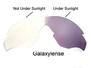 Galaxy Ersatzgläser Für Oakley M 2 Rahmen XL Photochrom Transition - Picture 1 of 5