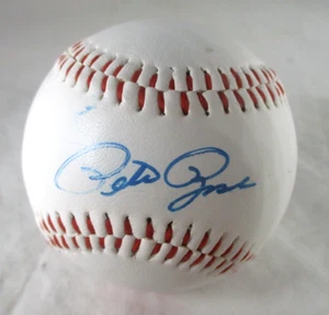Pete Rose / Autographed Cincinnati Reds Logo Baseball / PSA/DNA - Picture 1 of 7