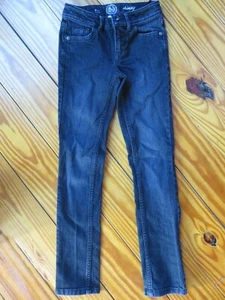 Girls SO Skinny Gray Skinny Jeans Size 8 Slim From Kohl's Adjustable Waist - Picture 1 of 8