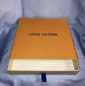 Authentic Louis vuitton drawer style empty box 7.75”x 7.75”x 1.4” w tissue paper - Picture 1 of 6