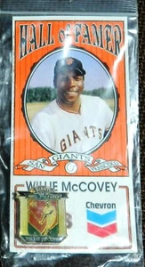 Pin Chevron Willie McCovey Salón de la Fama NUEVO - Imagen 1 de 1