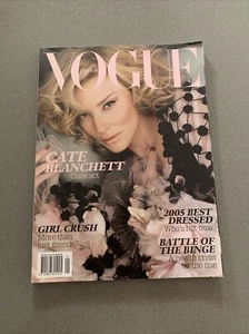 Vogue Australia Magazine January 2006 Cate Blanchett Cover, Nicole Trunifo - Picture 1 of 14