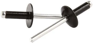 Fits Lg Hd Rivet Black Alum 250pk by Allstar Performance ALL18170 - Picture 1 of 1