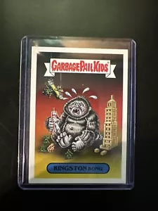 2019 Garbage Pail Kids REVENGE The HORROR-IBLE GREEN 7a KINGSTON KONG GPK - Picture 1 of 2