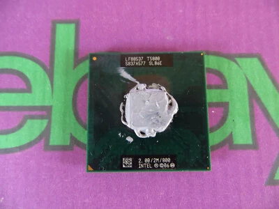 Intel Pentium T5800 2.00GHz 2M 800MHZ Laptop CPU Processor SLB6E (535) - Image 1 of 2