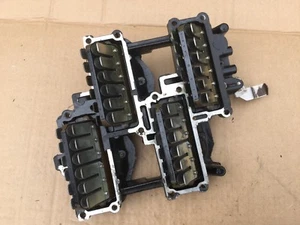1999 JOHNSON 225HP INTAKE MANIFOLD ASSY., Upper 0437340 REED BOX 0439042 - Picture 1 of 5