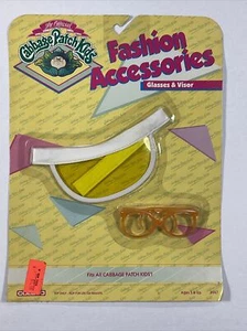 Toppa cavolo vintage 1988 accessori moda bambini occhiali e visiera gialla - Foto 1 di 7