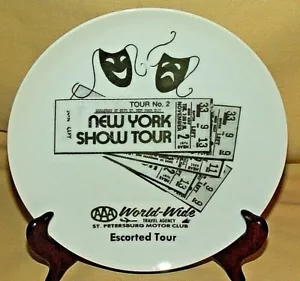 NEW YORK PLATE AAA WORLD WIDE TRAVEL ST PETERSBURG MOTOR CLUB SHOW TOUR NR. 2. - Bild 1 von 1