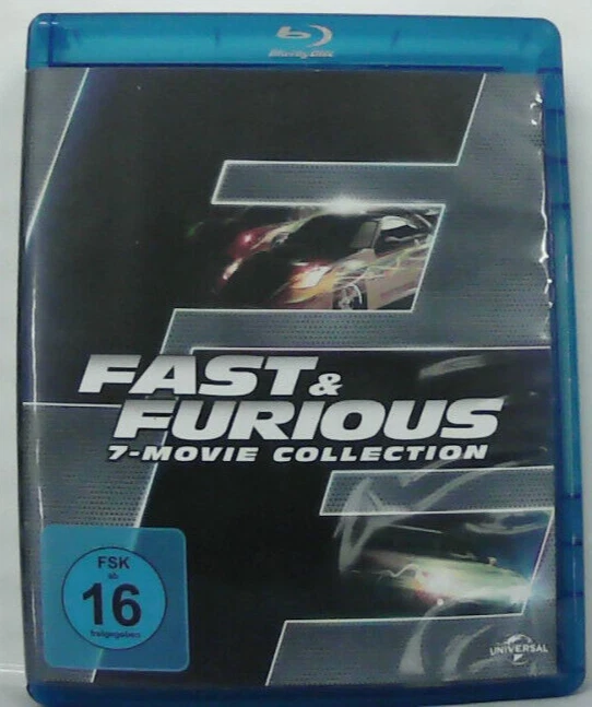 Fast & Furious 1-7 - Box [7 Discs] Blu Ray - Bild 1 von 1
