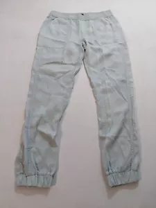 Pantalones para correr Prana Aberdeen 100 % Lenzing Tencel para mujer talla XS azul claro - Imagen 1 de 6