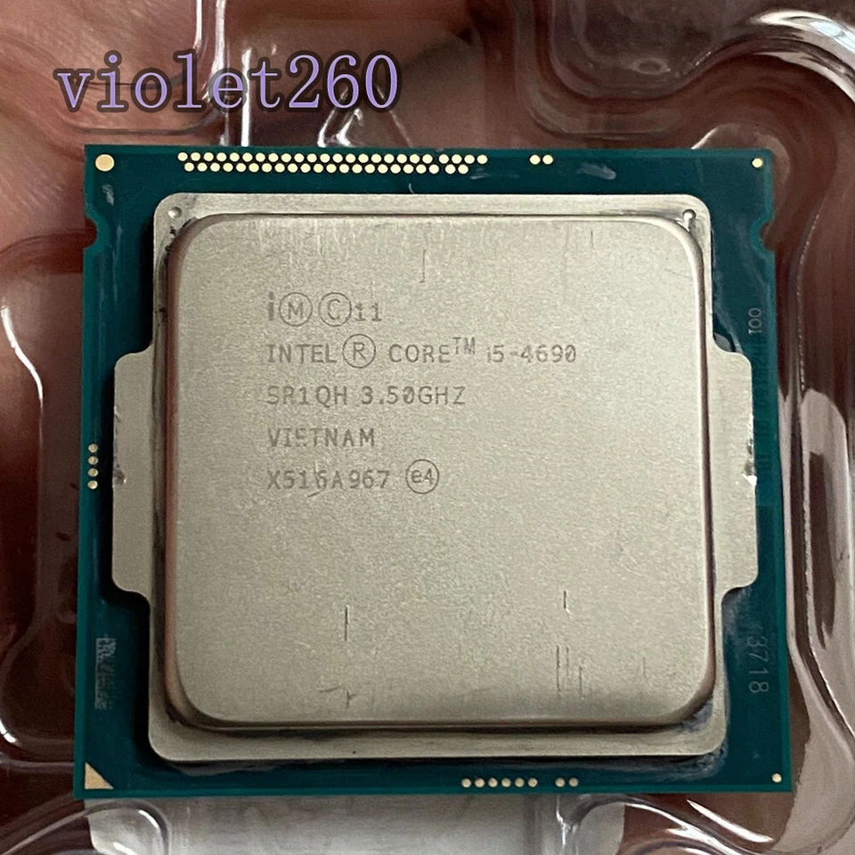 4Th Gen Intel Core i5-4690 LGA 1150 Processor CPU Haswell Quad-Core 3.5GHz - Image 1 of 1