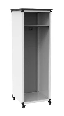 Gabinete de almacenamiento modular para profesores Luxor MBSCB05 - Módulo estrecho/alto con ruedas Foto 1 de 3