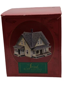 1994 Hallmark SARAH, PLAIN AND TALL Collection Sarah's Prairie Home Xmas Village - Picture 1 of 15