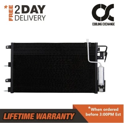 3672 Condenser Fits Ford Focus Automatic Transmission  2008 2009 2010 2011 - Image 1 of 4