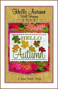 Hello Otoño Colgante de Pared por Janine Babich Diseño EMB - Imagen 1 de 3