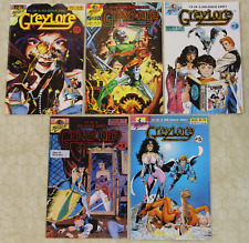 GREYLORE #1 - 5 Complete Set (1985) VF+ (Sirius Comics)