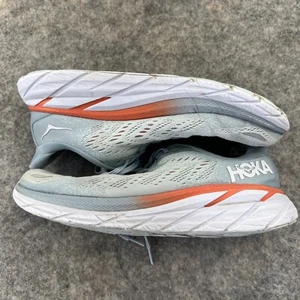Zapatos para mujer Hoka One One Clifton 8 talla 9,5 D azules blancos zapatillas bajas para correr - Imagen 1 de 7