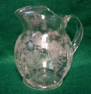 Cambridge ROSE POINT (3121) 20 Unzen Einzel Eislippe Krug Krug SELTENER ARTIKEL - Bild 1 von 1