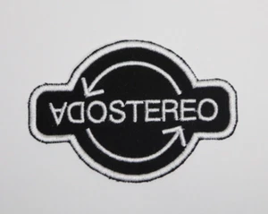 SODA STEREO Patch bestickt Eisen/Nähen auf Sodastereo Band Rock auf Spanisch - Bild 1 von 3