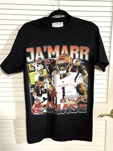 Ja'marr Chase Men's Tee Shirt Small Black Echelon New - Picture 1 of 8