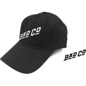 Bad Company - Slant Logo - Adjustable Black Baseball Cap - Picture 1 of 1