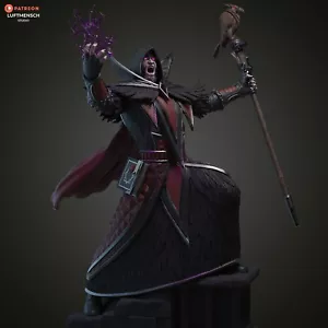 Medivh Figur, World of Warcraft, 3D Druck Wow - Bild 1 von 11