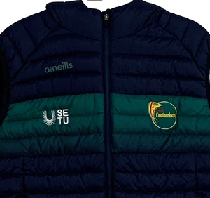 O'Neills SETU GAA Ceatharlach Gilet Large Vest Padded Hooded Mens NEW S2 - Picture 1 of 15