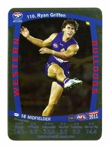 2011 Teamcoach GOLD (110) Ryan GRIFFEN Western Bulldogs - Picture 1 of 1